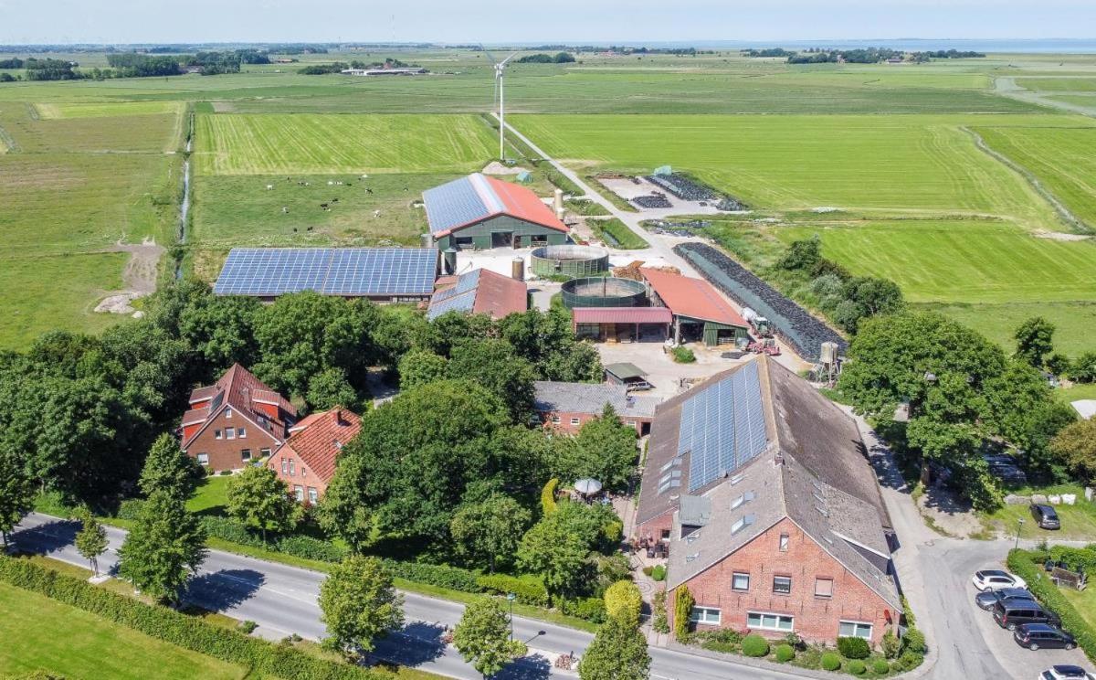 Apartamento Friesenhof Janssen - Urlaub Auf Dem Bauernhof Neuharlingersiel Exterior foto